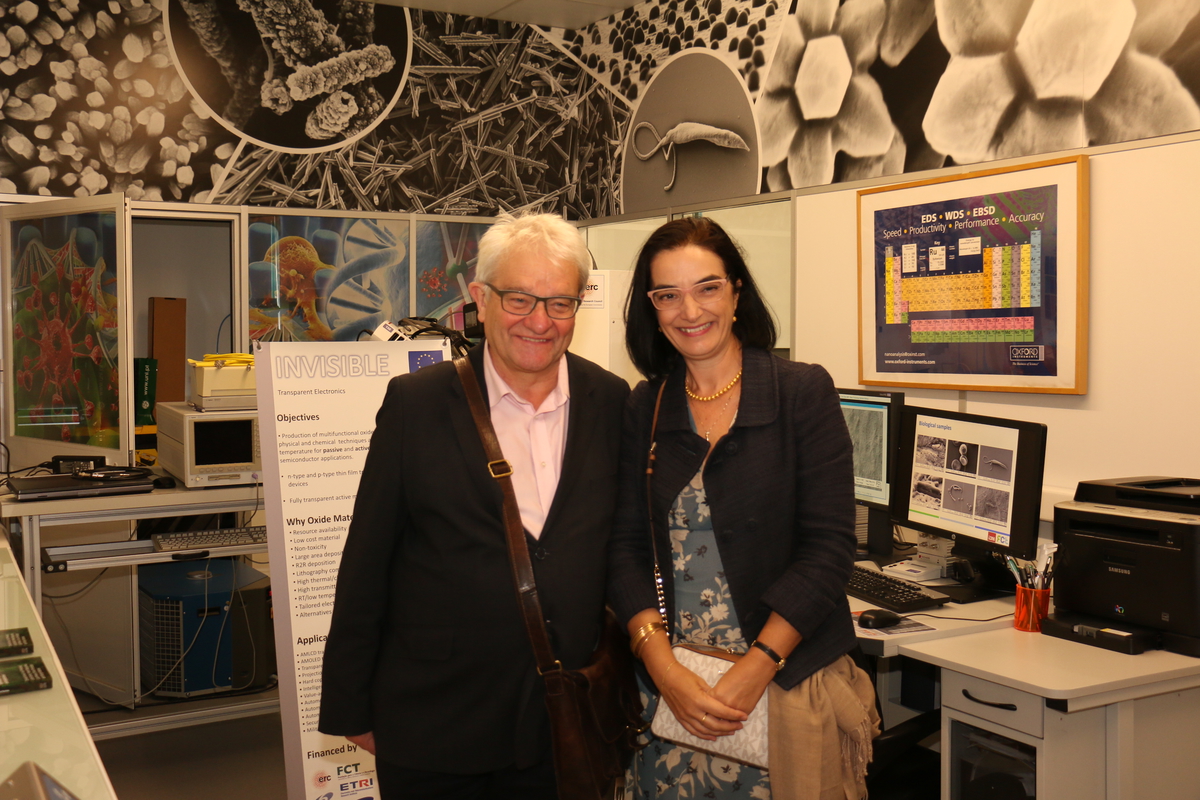 Nobel de Medicina 2001, Sir Paul Nurse visitou os laboratórios do CENIMAT|i3N no dia da NOVA